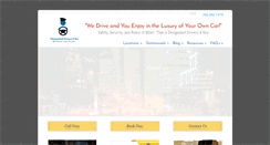 Desktop Screenshot of designateddrivers4you.com